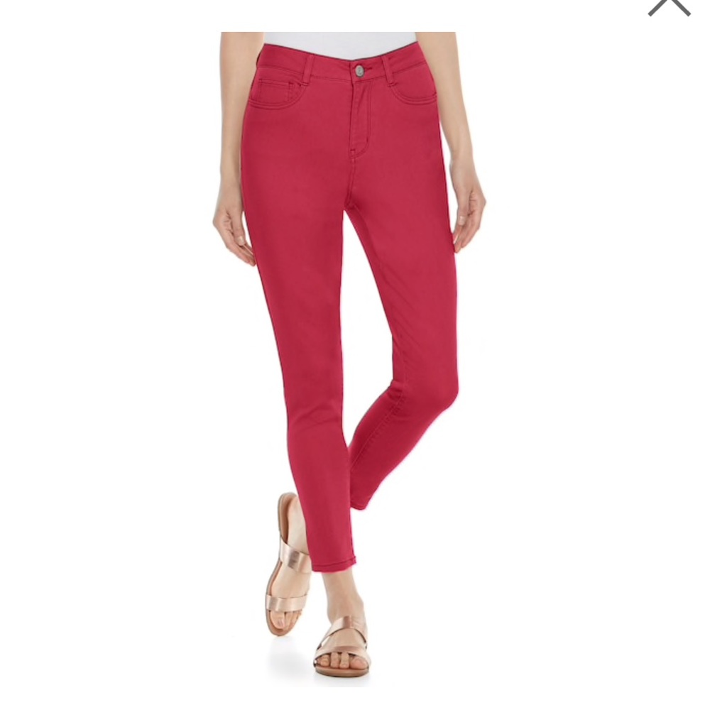 Juniors’ SO High Waist Ankle Jeggings